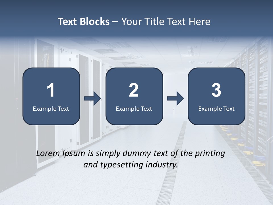 Business Host Computing PowerPoint Template