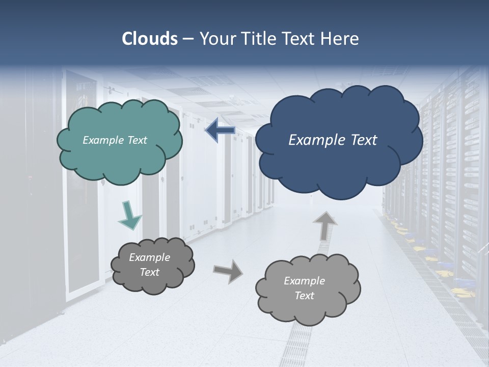Business Host Computing PowerPoint Template