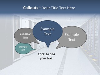 Business Host Computing PowerPoint Template