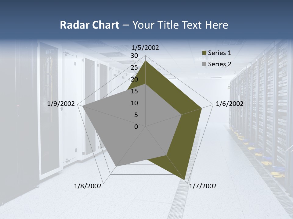 Business Host Computing PowerPoint Template