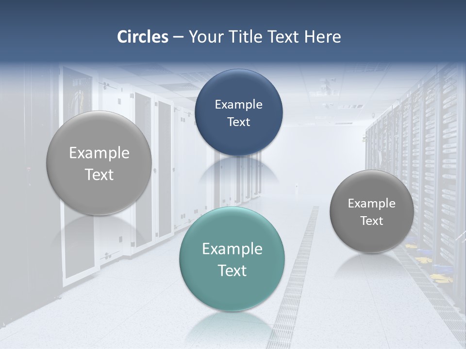 Business Host Computing PowerPoint Template
