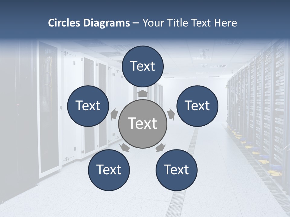 Business Host Computing PowerPoint Template