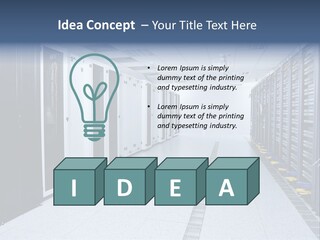 Business Host Computing PowerPoint Template