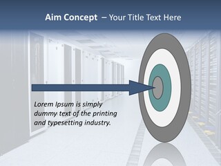 Business Host Computing PowerPoint Template