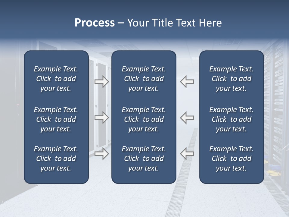 Business Host Computing PowerPoint Template