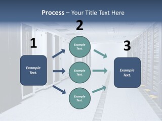 Business Host Computing PowerPoint Template