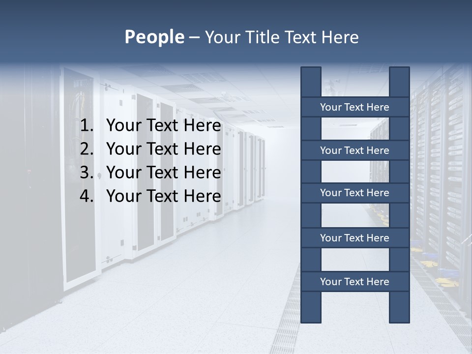 Business Host Computing PowerPoint Template