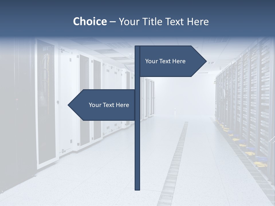 Business Host Computing PowerPoint Template