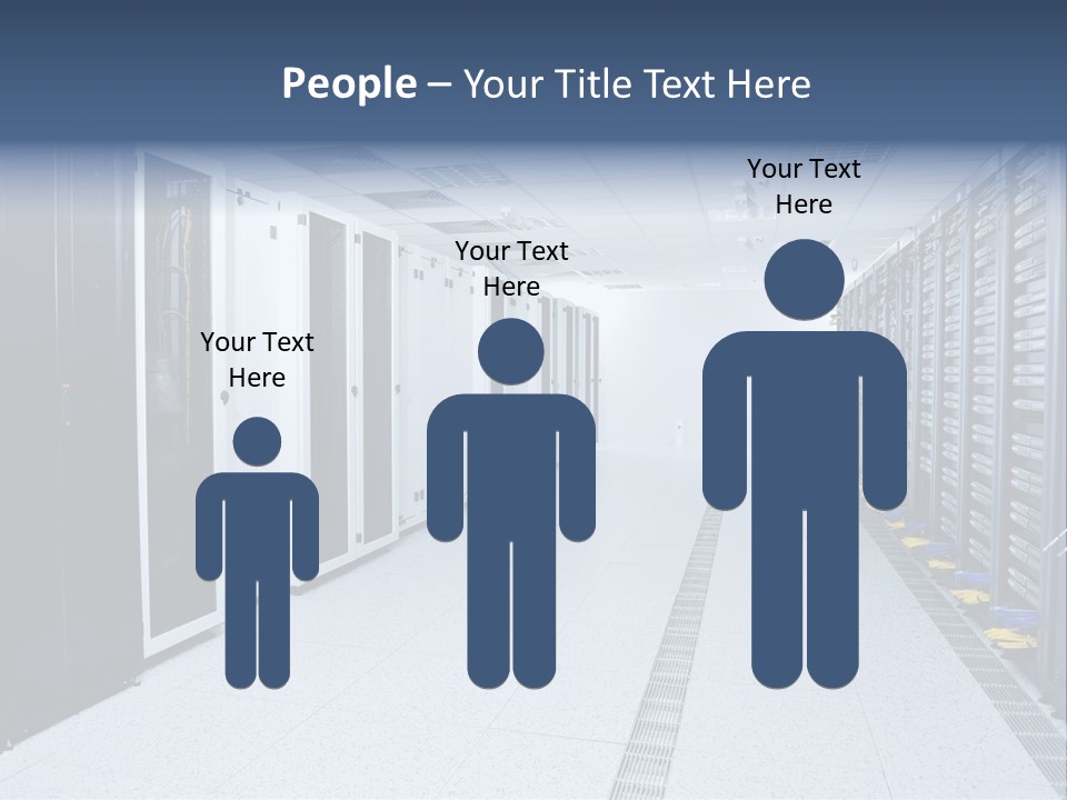 Business Host Computing PowerPoint Template