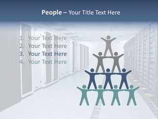 Business Host Computing PowerPoint Template
