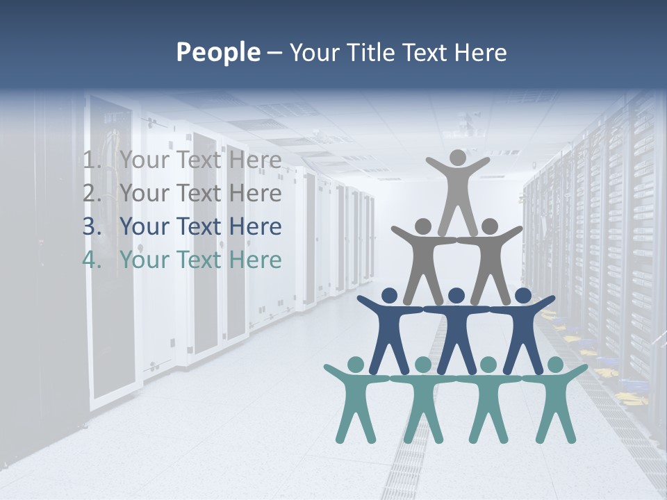 Business Host Computing PowerPoint Template