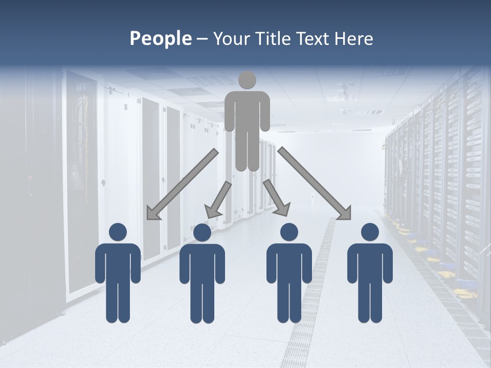 Business Host Computing PowerPoint Template