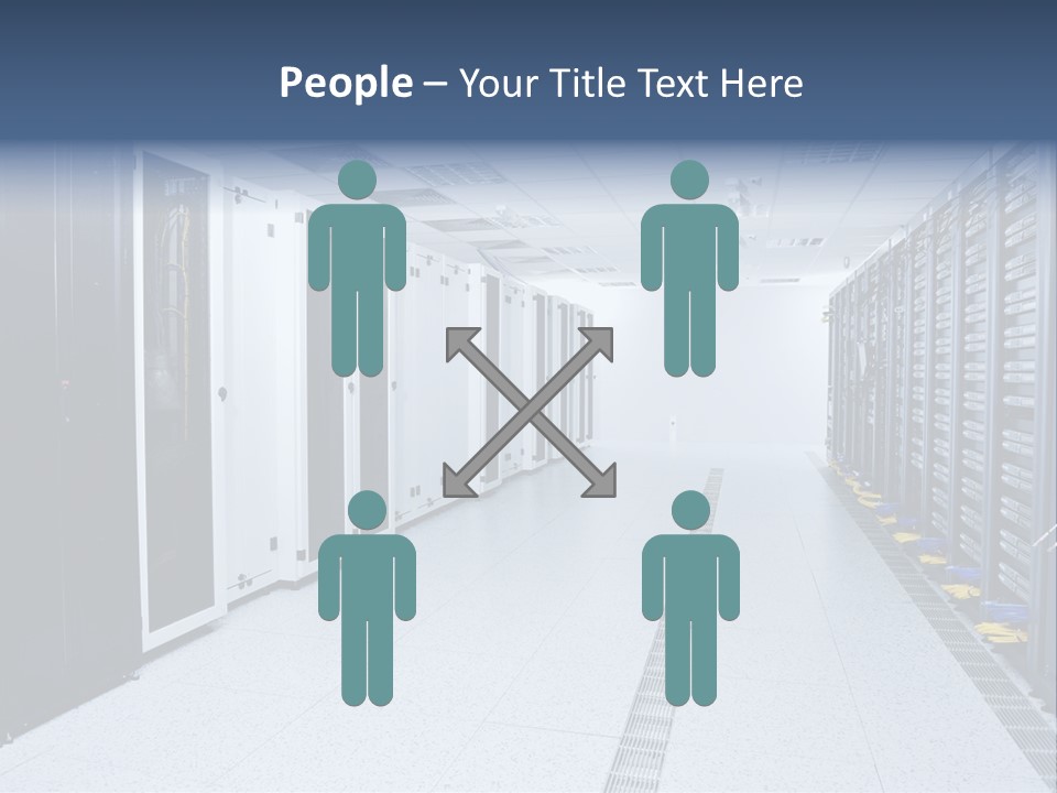 Business Host Computing PowerPoint Template