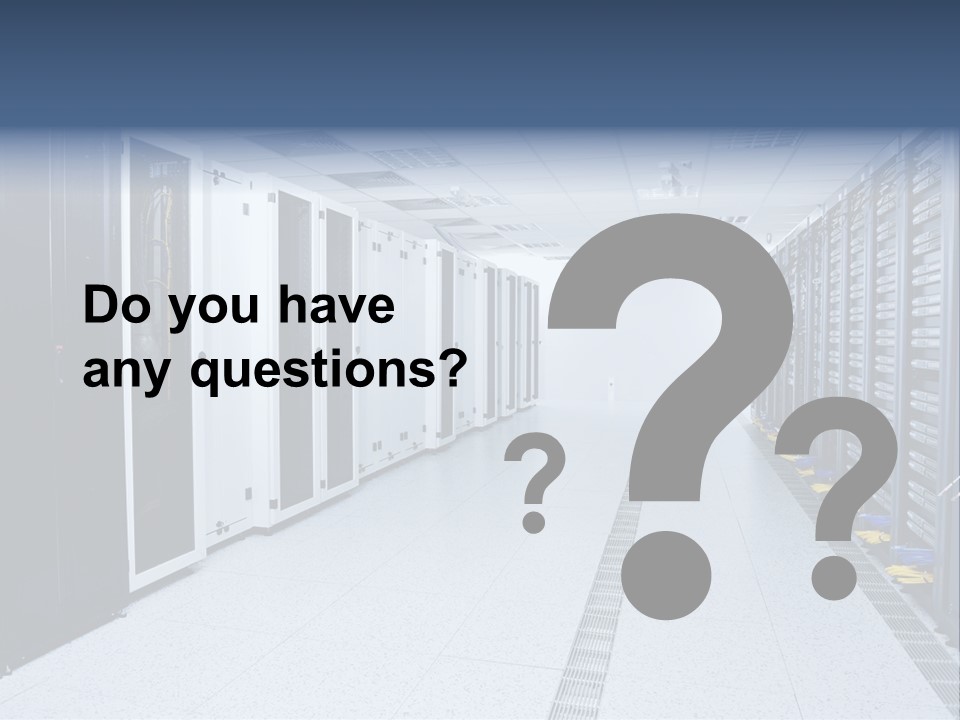 Business Host Computing PowerPoint Template