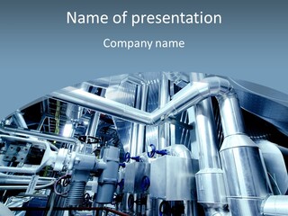 Mineral Metal Energy PowerPoint Template