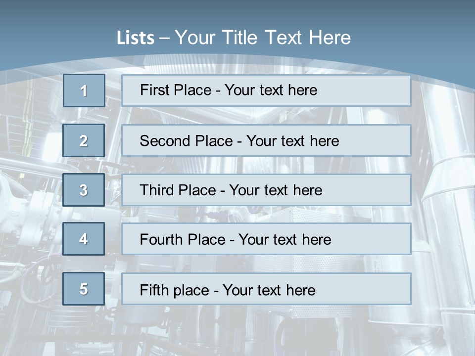 Mineral Metal Energy PowerPoint Template