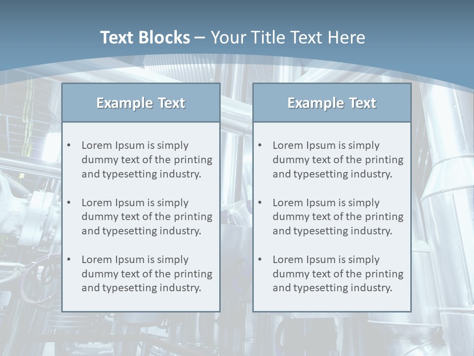 Mineral Metal Energy PowerPoint Template