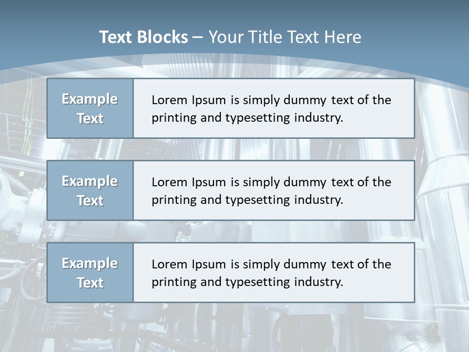 Mineral Metal Energy PowerPoint Template
