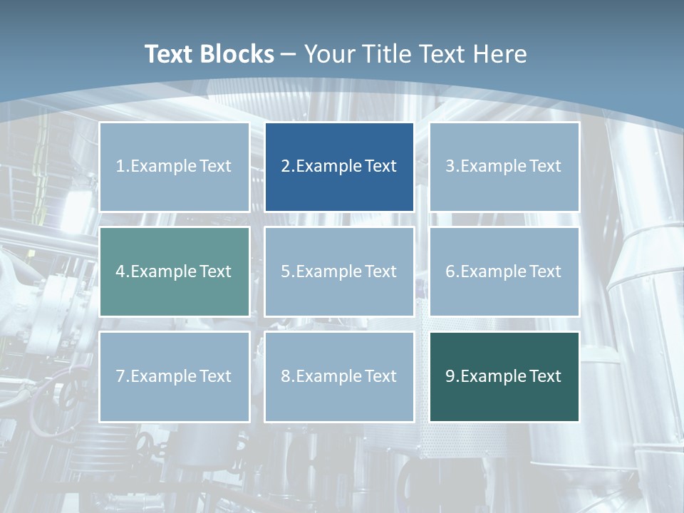 Mineral Metal Energy PowerPoint Template