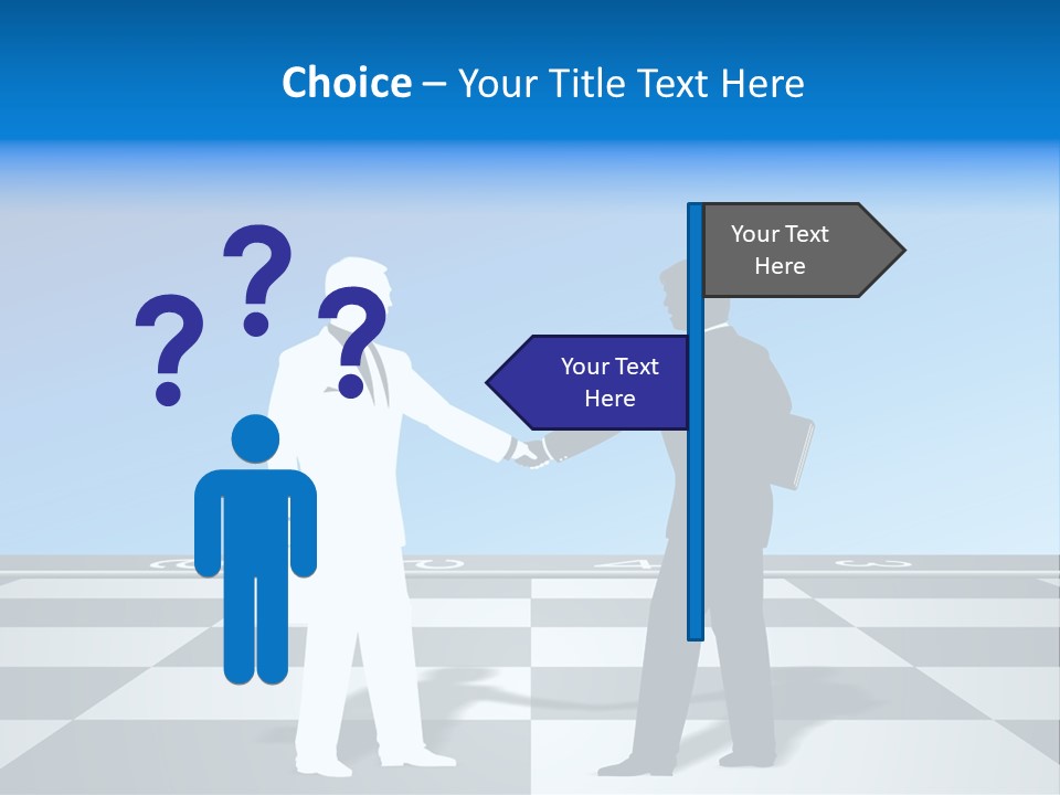 Player Decision Defend PowerPoint Template