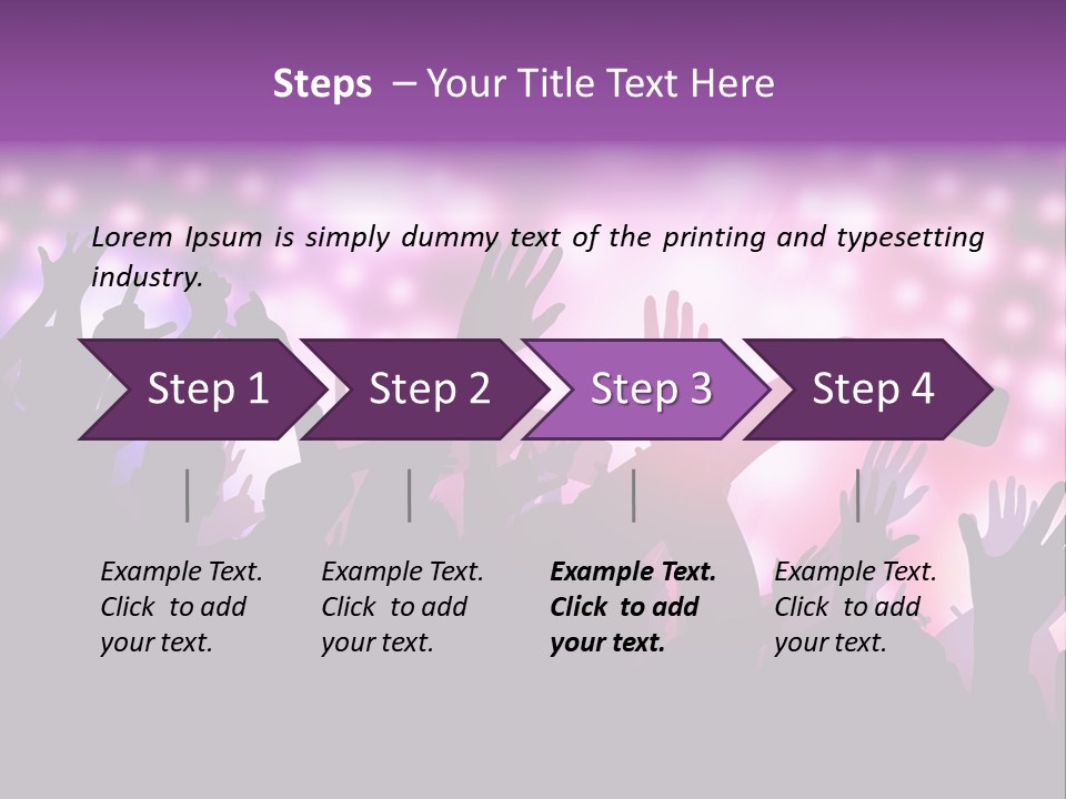 Lights Year You PowerPoint Template