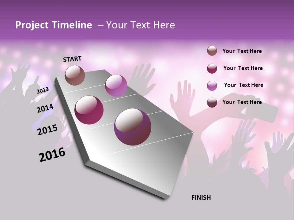 Lights Year You PowerPoint Template