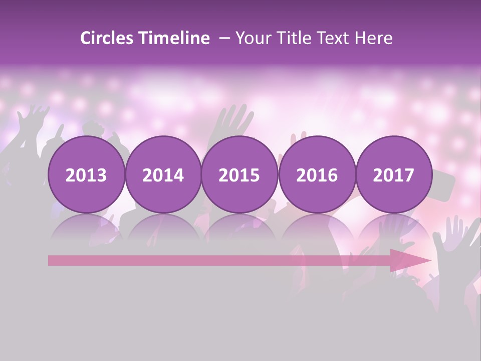 Lights Year You PowerPoint Template