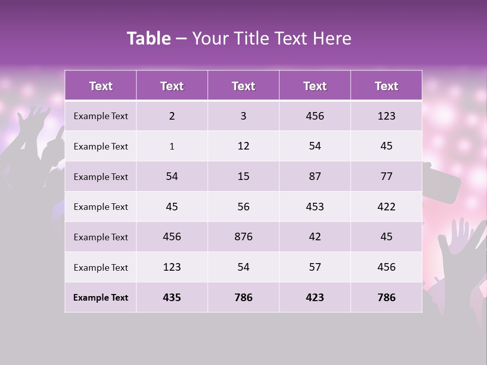 Lights Year You PowerPoint Template