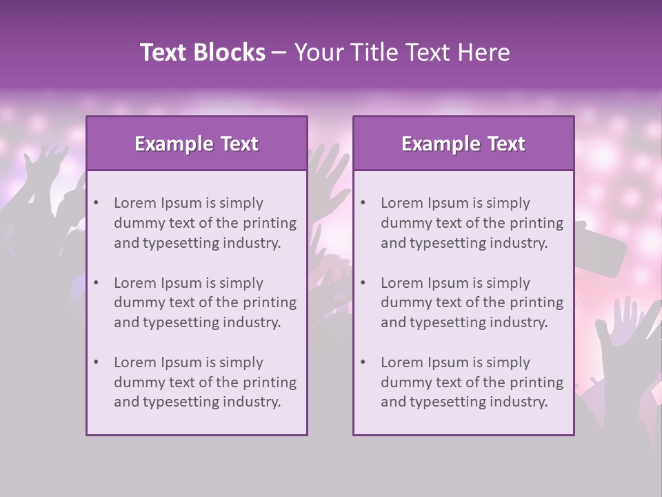 Lights Year You PowerPoint Template