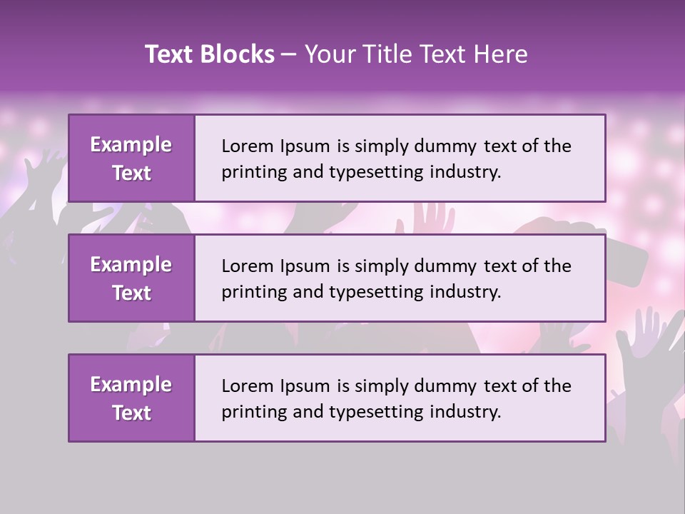 Lights Year You PowerPoint Template