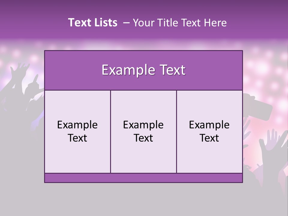 Lights Year You PowerPoint Template
