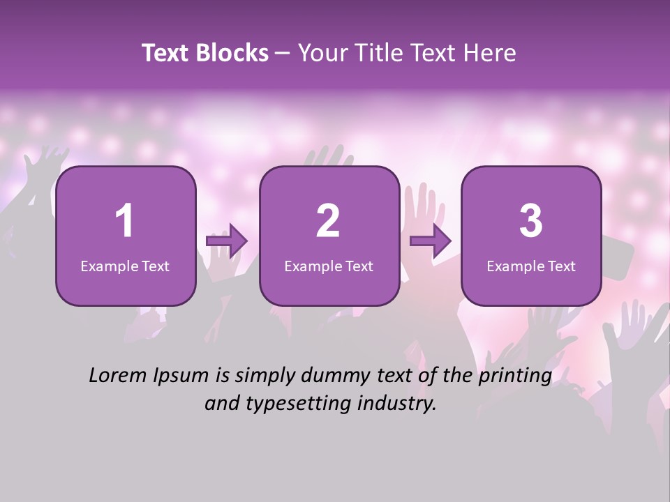 Lights Year You PowerPoint Template