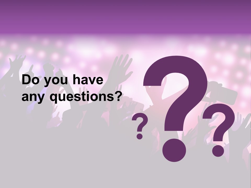 Lights Year You PowerPoint Template