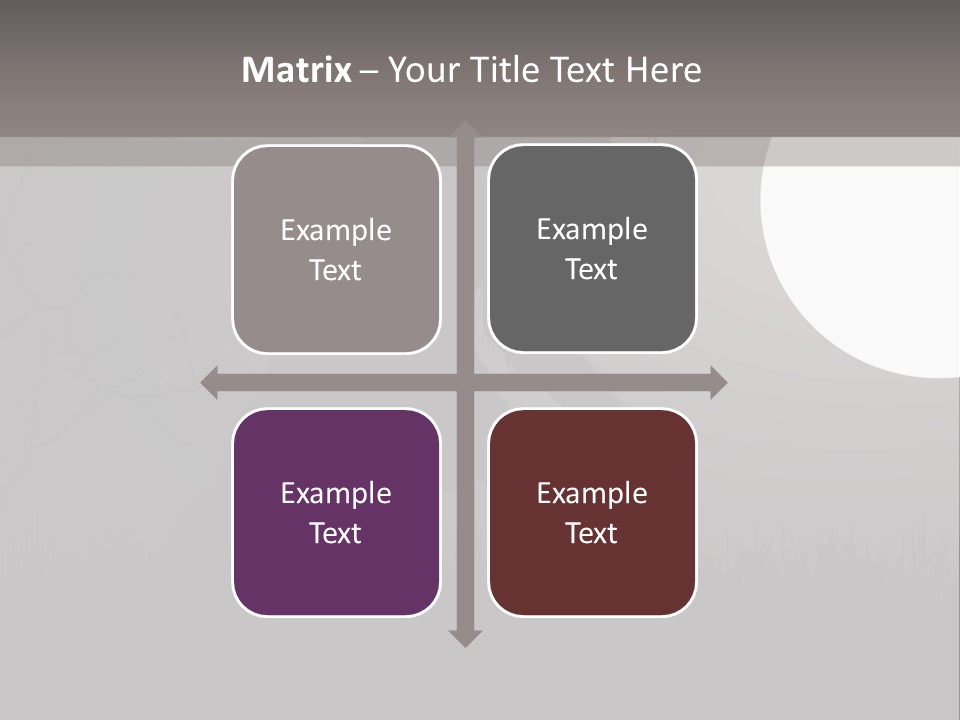 Wolf Lurid Black PowerPoint Template