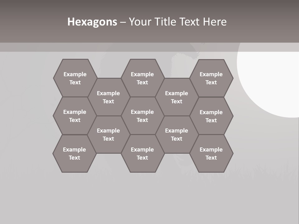 Wolf Lurid Black PowerPoint Template