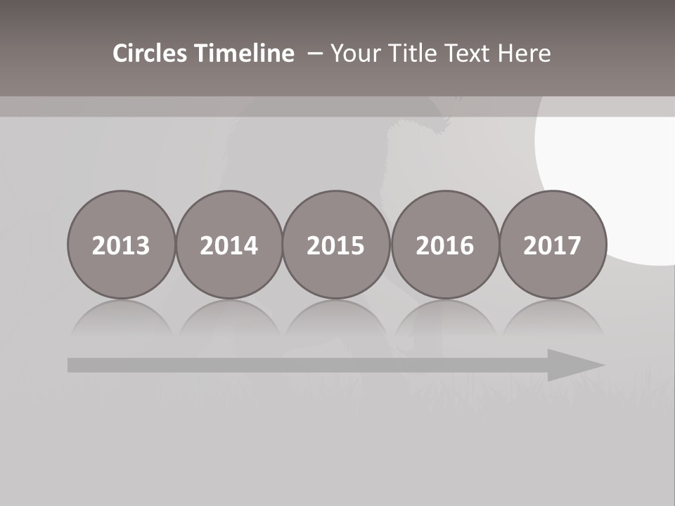 Wolf Lurid Black PowerPoint Template