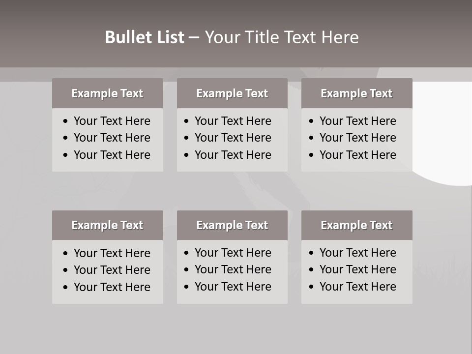 Wolf Lurid Black PowerPoint Template