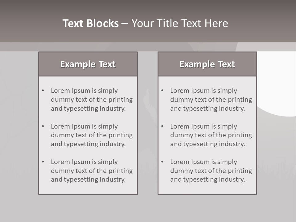 Wolf Lurid Black PowerPoint Template