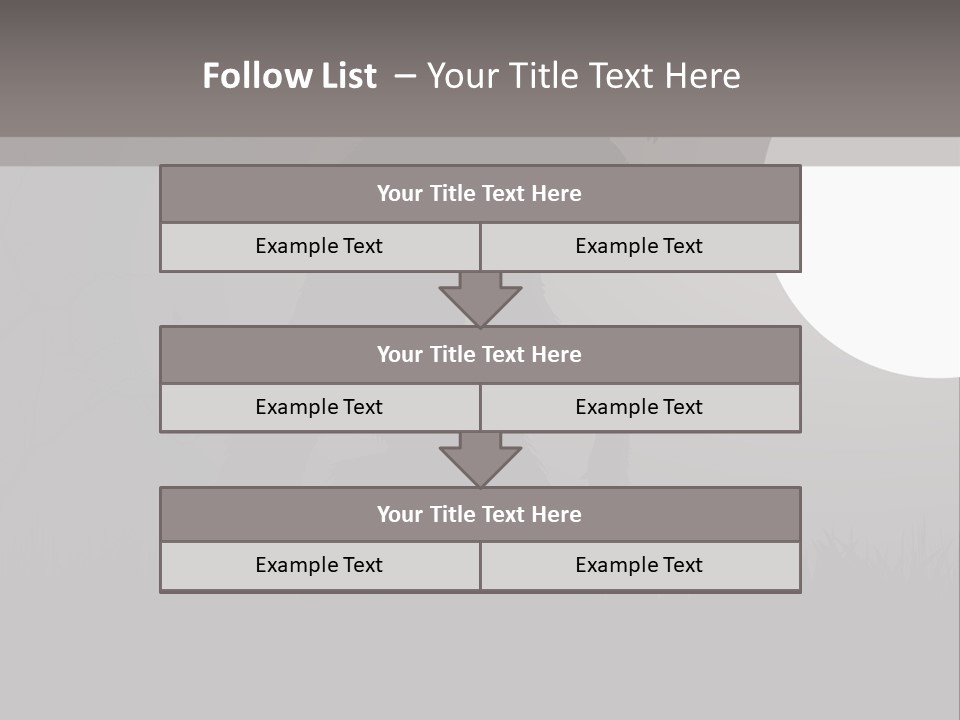 Wolf Lurid Black PowerPoint Template