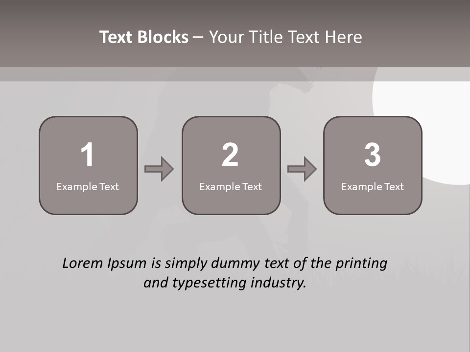 Wolf Lurid Black PowerPoint Template