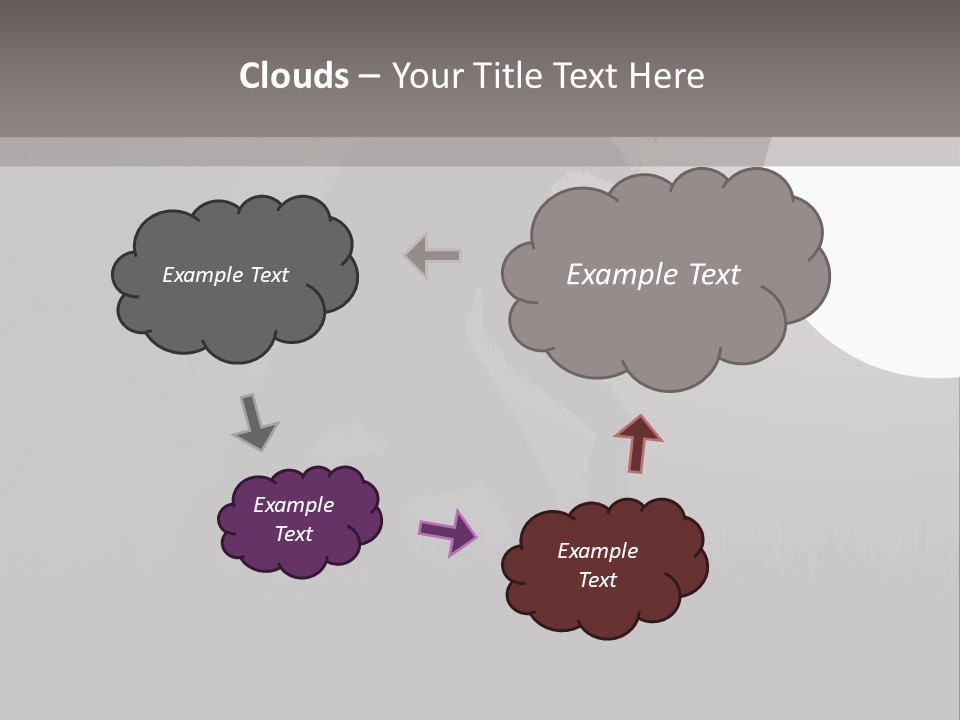 Wolf Lurid Black PowerPoint Template