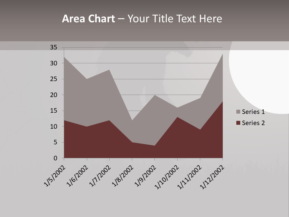 Wolf Lurid Black PowerPoint Template