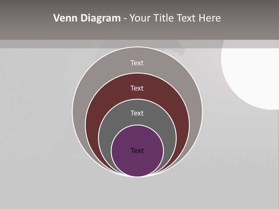 Wolf Lurid Black PowerPoint Template