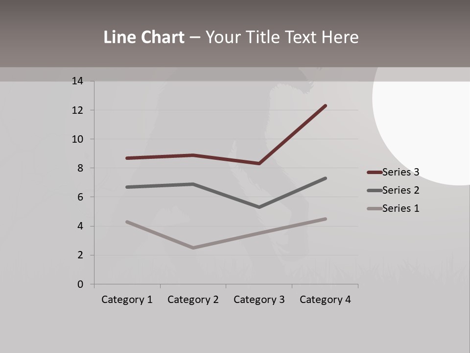 Wolf Lurid Black PowerPoint Template