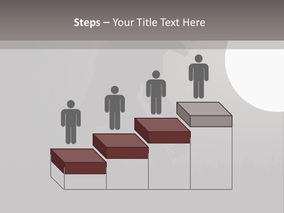 Wolf Lurid Black PowerPoint Template