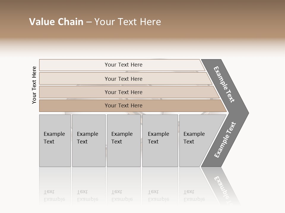 Two Silver Wedding Rings On A White Background PowerPoint Template