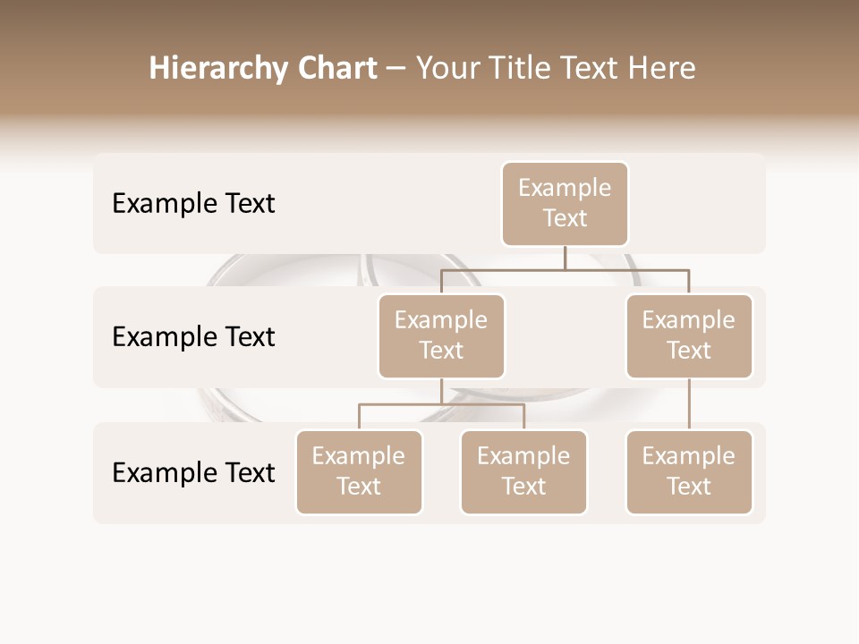 Two Silver Wedding Rings On A White Background PowerPoint Template