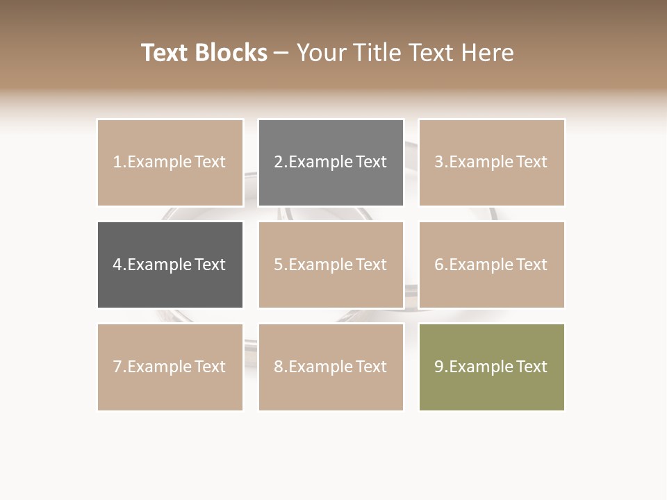 Two Silver Wedding Rings On A White Background PowerPoint Template