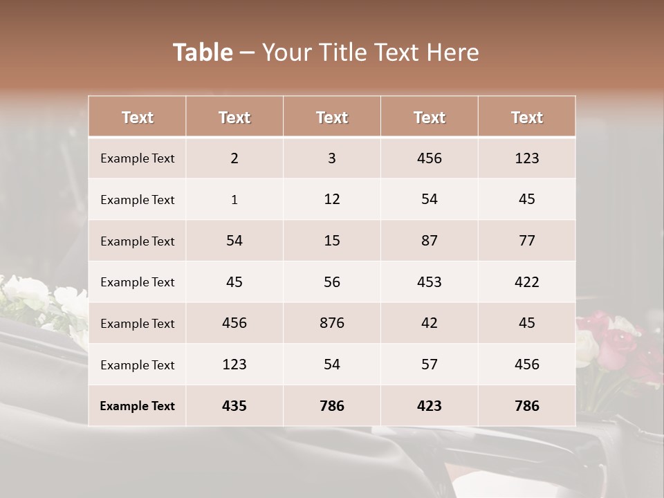 A Bride And Groom In A Horse Drawn Carriage PowerPoint Template