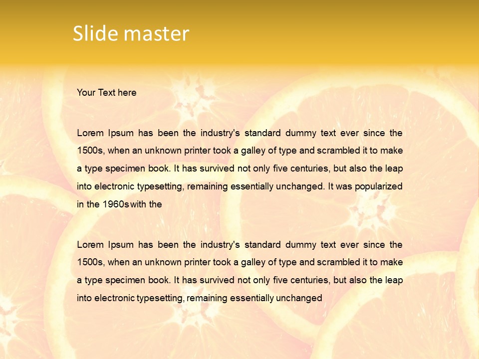 Spice Close Up Coriander PowerPoint Template